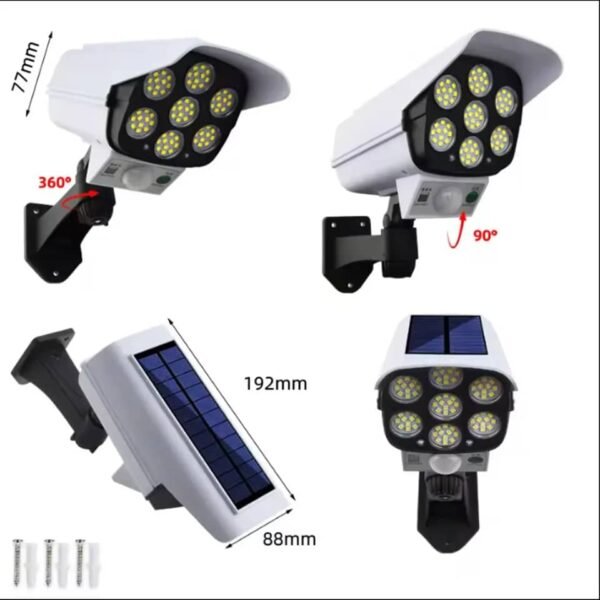 Lumière de Capteur Solaire JD-2178T