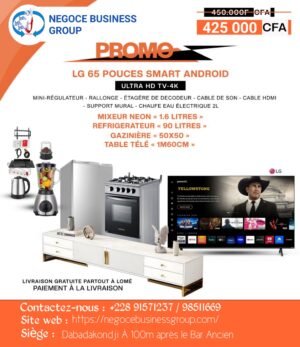 Kit Évasion Multimédia LG 65 pouces
