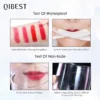 QIBEST Velvet Shine – Rouge à Lèvres Mat & Brillant Longue Durée