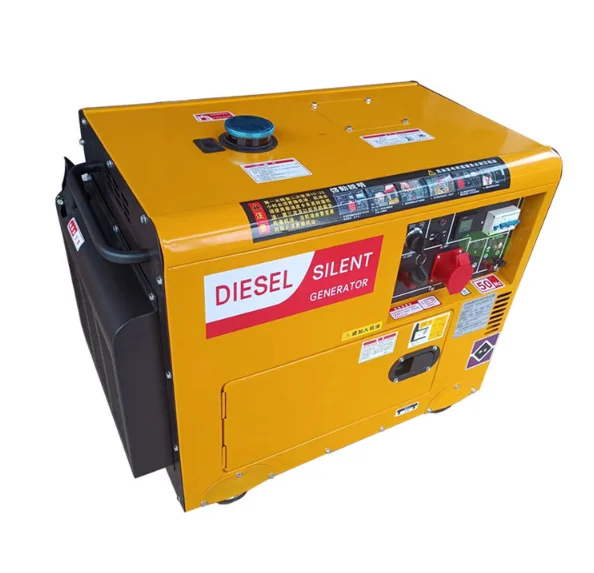 Groupe Électrogène Diesel 3KW 220V – Silencieux, Affichage Numérique, Refroidissement par Air