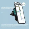 Support voiture magnétique chargeur sans fil iPhone 14/13/12, charge rapide 30W