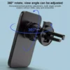 Support voiture magnétique chargeur sans fil iPhone 14/13/12, charge rapide 30W