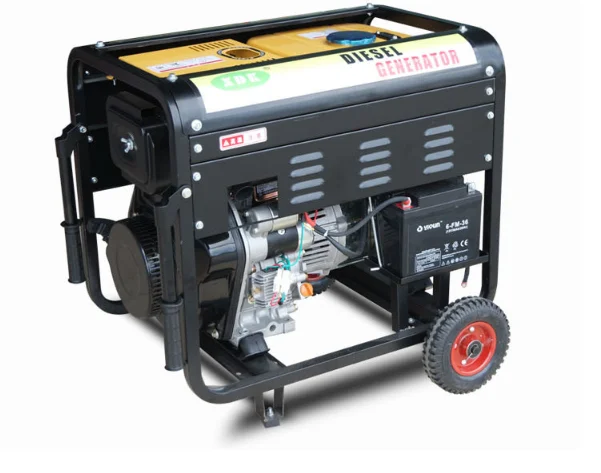 Groupe Électrogène Diesel 3KW 220V – Silencieux, Affichage Numérique, Refroidissement par Air