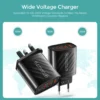 Chargeur USB 48W 4 ports Type C QC 3.0 PD Samsung Xiaomi Huawei