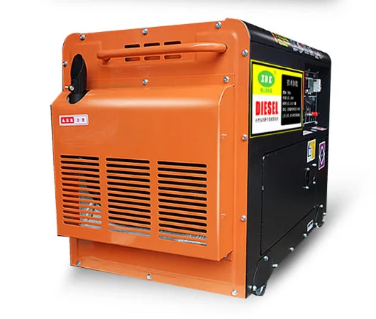 Groupe Électrogène Diesel 3KW 220V – Silencieux, Affichage Numérique, Refroidissement par Air