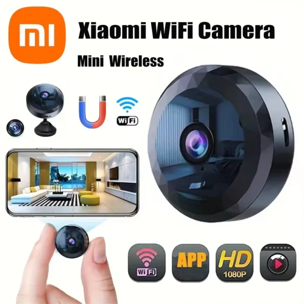 Xiaomi A11 Mini Caméra WiFi 1080P Détection Mouvement