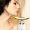 Masseur Lifting EMS – Raffermissant Visage & Cou, Thérapie LED Anti-Âge