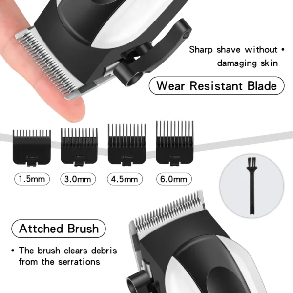 HIENA tondeuse cheveux rechargeable pro sans fil DLC