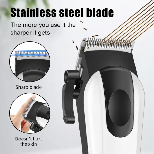 HIENA tondeuse cheveux rechargeable pro sans fil DLC