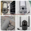 Lampe solaire LED, caméra HD, étanche, usage extérieur