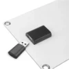 Panneau solaire 5V USB-C portable, léger, idéal téléphones, camping, IP65.