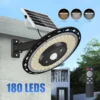 Lampes solaires, 5 modes, IP65, télécommande, intérieur/extérieur.