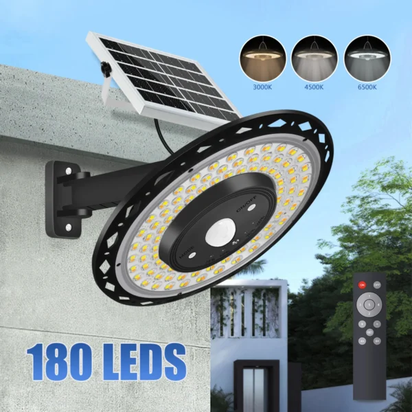 Lampes solaires, 5 modes, IP65, télécommande, intérieur/extérieur.