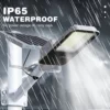 Lampe solaire LED extérieure IP65, 50-200W