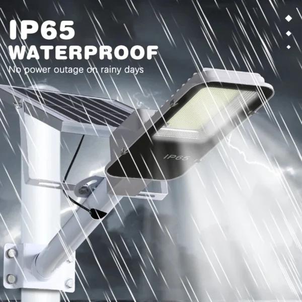 Lampe solaire LED extérieure IP65, 50-200W