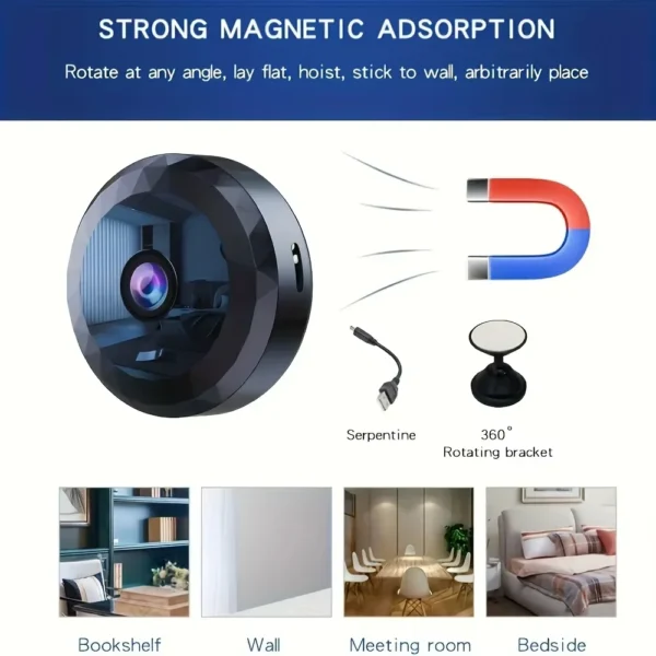 Xiaomi A11 Mini Caméra WiFi 1080P Détection Mouvement