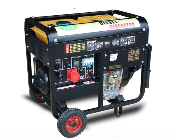 Groupe Électrogène Diesel 3KW 220V – Silencieux, Affichage Numérique, Refroidissement par Air
