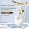Masseur Lifting EMS – Raffermissant Visage & Cou, Thérapie LED Anti-Âge