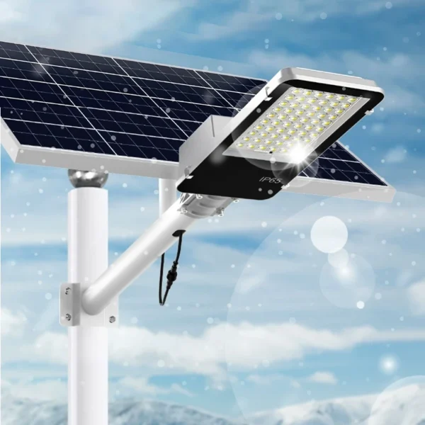 Lampe solaire LED extérieure IP65, 50-200W
