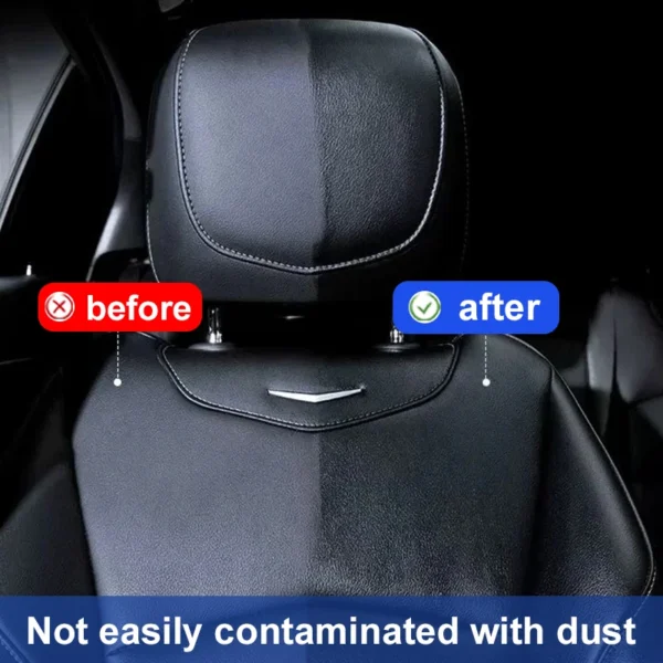 Rénovateur plastique auto : noir brillant, cuir, polish réparation.