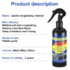 Rénovateur plastique auto : noir brillant, cuir, polish réparation.