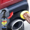 Rénovateur plastique auto : noir brillant, cuir, polish réparation.