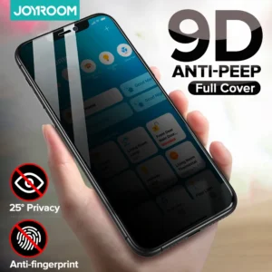 Joyroom iPhone 16/15/14/13 ProMax Verre Anti-Espion
