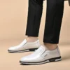 Mocassins en cuir de marque pour hommes, chaussures de conduite pour hommes, chaussures formelles pour hommes, mocassins pour adultes, chaussures de créateur, haute qualité