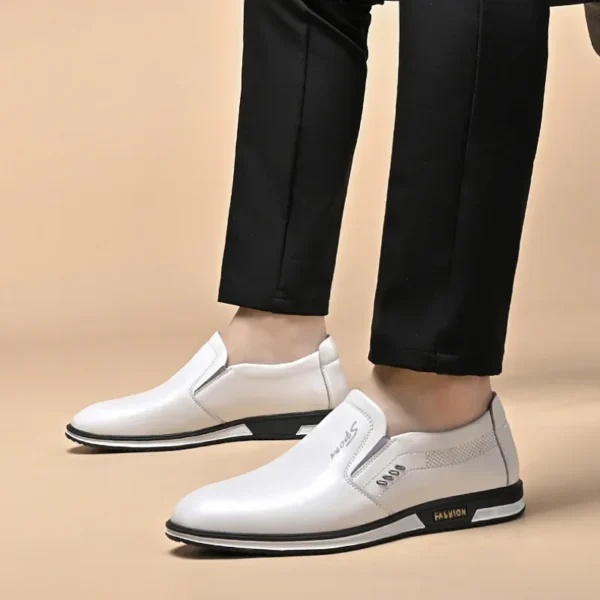 Mocassins en cuir de marque pour hommes, chaussures de conduite pour hommes, chaussures formelles pour hommes, mocassins pour adultes, chaussures de créateur, haute qualité