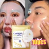 Masque Collagène Anti-rides x10: Raffermit, hydrate, illumine.
