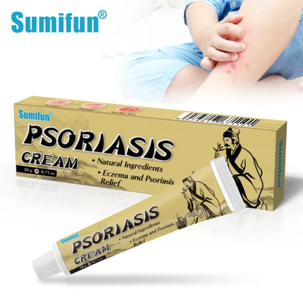 Sumifun: Crème eczéma/urticaire, anti-démangeaisons et inflammation, 20g.