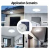 Lampe solaire LED 60/500W jardin/intérieur